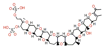 42,43,44,45,46,47,55-Heptanor-41-oxoyessotoxin enone